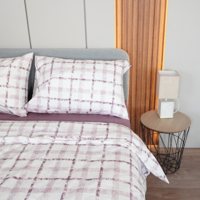 Set de lenjerie de pat Clara, 4 piese, pentru dormitor, din 100% bumbac