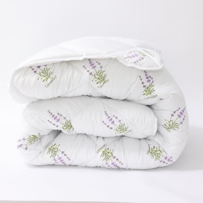 Pilotă ușoară de iarnă pentru pat dublu, Lavanda, 200/210cm.