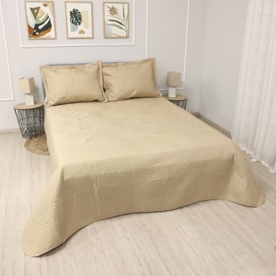 Cuvertura pentru o singură persoană sau canapea Queen Cappuccino, 160/220 cm.