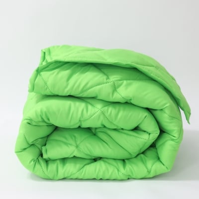 Pilotă ușoară de vară pentru pat de o persoană Elinor Verde 150/210 cm