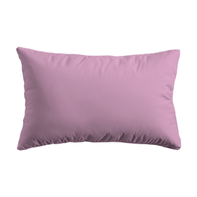 Set de 2 fețe de pernă, dimensiune 50 × 70 cm, ranforce 100% bumbac, culoare Roz V13