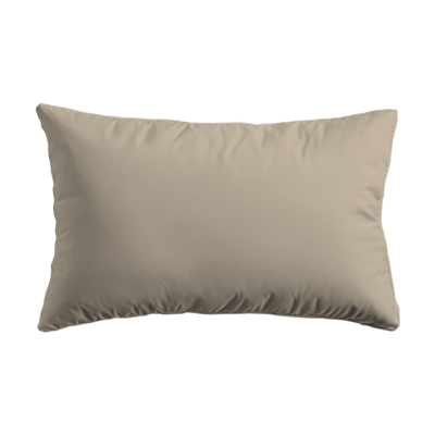 Set de 2 fețe de pernă, dimensiune 50 × 70 cm, ranforce 100% bumbac, culoare Cappuccino V51