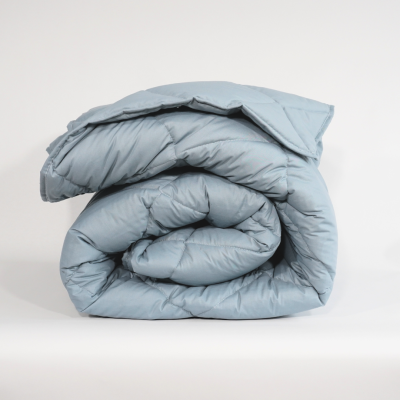 Pilotă de iarnă din bumbac, ușoară, „Paris Aqua”, pentru o persoană, 150/210 cm