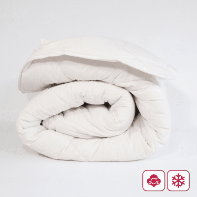 Pilotă ușoară de iarnă din bumbac „Paris”, single, 150×210 cm