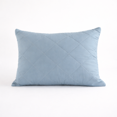 Perna din bumbac „Paris Aqua” 50/70 cm