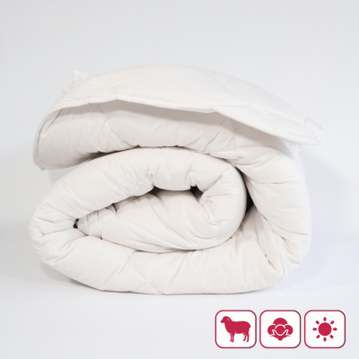 Pilotă de vară din lână „Merino Light”, dublă 200/210 cm