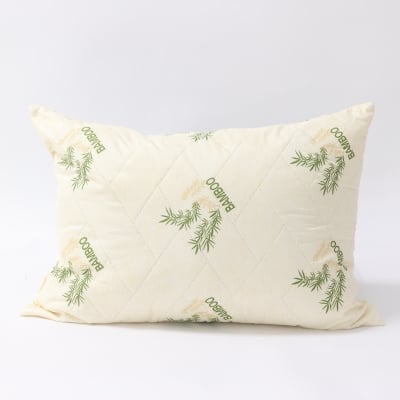 Pernă pentru dormit Bamboo Herbal 50/70 cm cu puf moale și extract de bambus