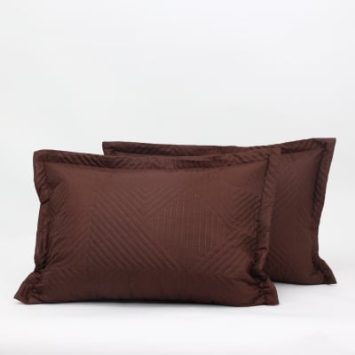 Set alcătuit din 2 bucăți fețe de pernă decorative Queen Mocha 50/70 cm