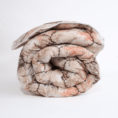 Pilotă ușoară de vară din bumbac „Gela”, pentru o persoană, 150/210 cm.