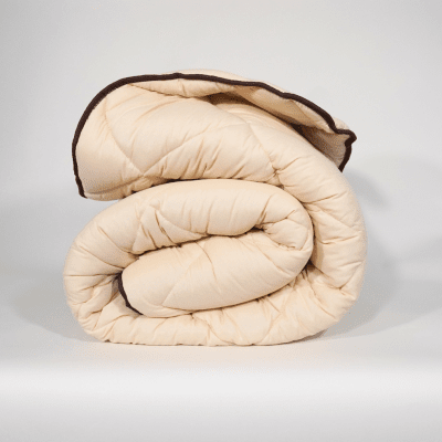 Pilotă ușoară din lână Merino Natural 150/210 cm