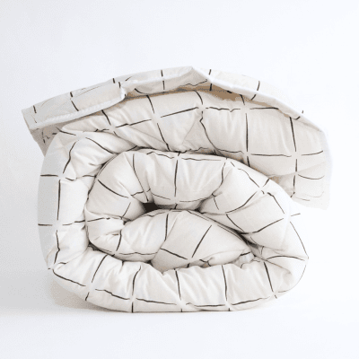 Pilotă ușoară de vară din bumbac „Kali”, pentru o persoană, 150/210 cm.