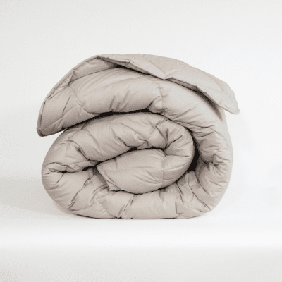 Pilotă de iarnă din bumbac, ușoară, „Paris Gri”, dublă, 200/210 cm