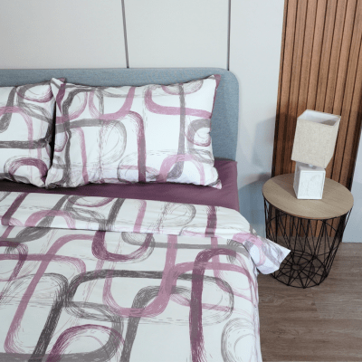 Спален комплект 4 части Нара за спалня от 100% памук