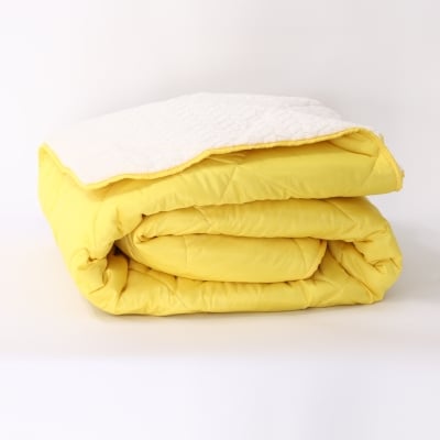 Pilotă ușoară Sherpa Cozy Galbenă 150/210 cm