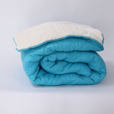 Pilotă ușoară Sherpa Cozy Turcoaz 200/210 cm