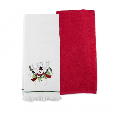 Set de prosoape de Crăciun pentru mâini 50/70 cm.