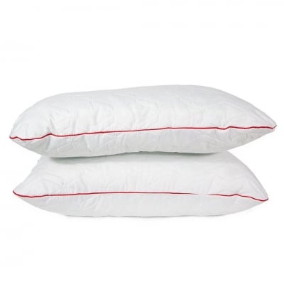 Set alcătuit din două bucăți de perne Memory Fix - perne confortabile cu puf de memorie 50/70 cm.