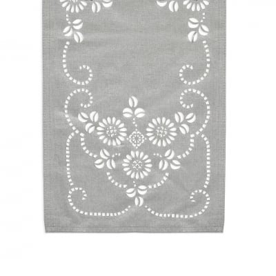 Traversă de masă 40/85 cm. în culoare gri