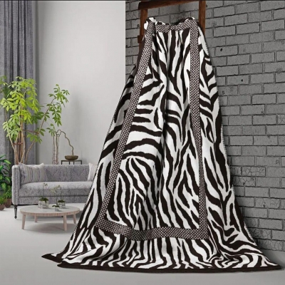 Pătură cu bumbac Zebra, 150/200 cm