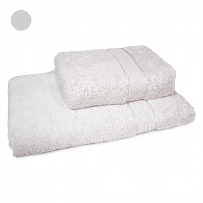 Set 2 prosoape de bumbac 70/140 cm și 50/90 cm, Perlă