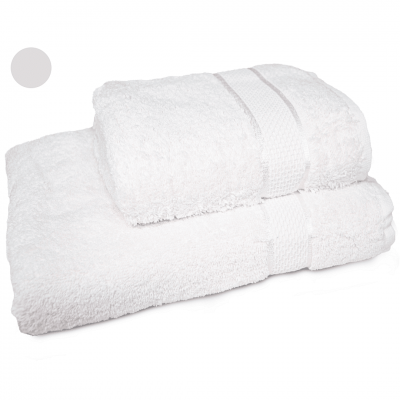 Set 2 prosoape de bumbac 70/140 cm și 50/90 cm, roz pal