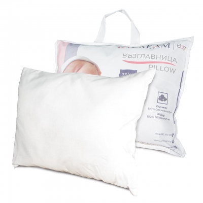 Pernă pentru bebeluși din 100% bumbac 35/45 cm