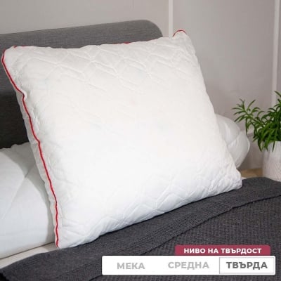 Memory Fix - Perna confortabilă cu puf cu memorie 50/70 cm.