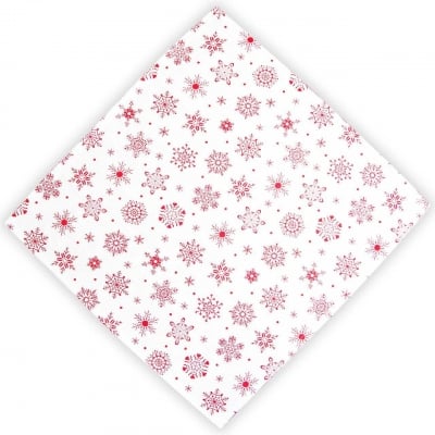 Runner de Crăciun din bumbac 100х100 cm