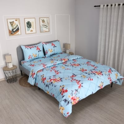 Set de pat dublu cu pilotă ușoară Kari 200/210 cm