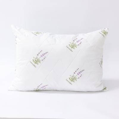 Pernă de dormit Lavandă Herbal 50/70 cm cu puf siliconizat moale