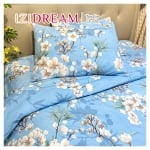 Set de pat de o persoană de lux din microsatin Amelia