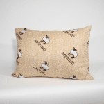 Pernă Merino 50×70 cm, cu umplutură din lână, potrivită pentru toate pozițiile de somn