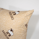 Pernă Merino 50×70 cm, cu umplutură din lână, potrivită pentru toate pozițiile de somn