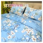 Set de pat de lux pentru pat matrimonial din microsatin Amelia