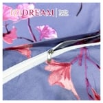 Set de pat din microsatin pentru pat matrimonial Arlet