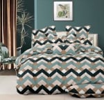 Set de pat de lux din microsatin pentru pat matrimonial Bari