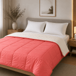 Pilotă ușoară Sherpa Cozy Coral 200/210 cm