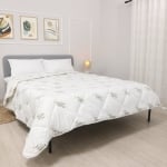Pilotă ușoară de vară pentru pat de o persoană Eucalipt 150/210 cm