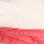 Pilotă ușoară Sherpa Cozy Coral 200/210 cm