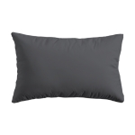 Set de 2 fețe de pernă, dimensiune 50 × 70 cm, ranforce 100% bumbac, culoare Grafit V96