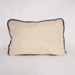 Pernă Merino Natural 50×70 cm, cu umplutură din lână, potrivită pentru toate pozițiile de somn