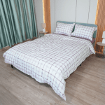 Set de lenjerie de pat Clara, 4 piese, pentru dormitor, din 100% bumbac