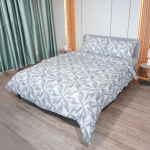 Set de lenjerie de pat Mia, 4 piese, pentru dormitor, din 100% bumbac