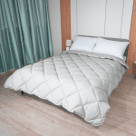 Pilotă ușoară de vară din bumbac „Paris Gri”, single, 150×210 cm