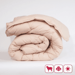 Pilotă de vară din lână „Merino Light Ecru”, dublă 200/210 cm