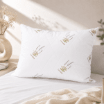 Pernă de dormit Lavandă Herbal 50/70 cm cu puf siliconizat moale