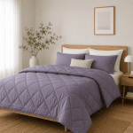 Pilotă ușoară de iarnă Elinor Indigo 150/210 cm.