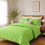 Pilotă ușoară de iarnă Elinor Verde 150/210 cm.