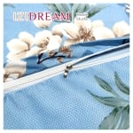 Set de pat de o persoană de lux din microsatin Amelia