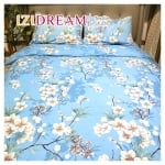 Set de pat de o persoană de lux din microsatin Amelia